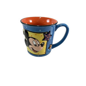 Disney Store Micky Mouse Blue 3D Mug Ceramic Character Cup All Types of Drinks